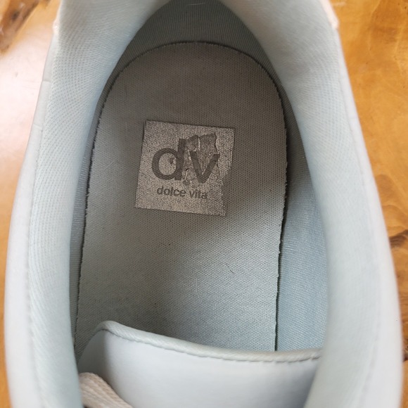 DV Dolce Vita Womens Sneakers Size 10 Zabble Green Casual Streetwear Shoes - Picture 8 of 14